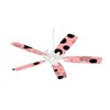 Lots of Dots Pink on Pink - Ceiling Fan Skin