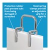Carex Bathtub Rail with Finish Bathtub Grab Bar Safety Bar