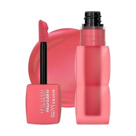 Maybelline Tinta para labios Super Stay Teddy Tint Tono Petal Core, 4.2ml - Tinta multiusos de larga duración, efecto mate difuminado hasta por 12H, textura suave a los labios, sin transferencias