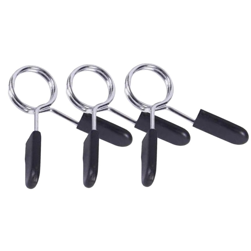 TOVINANNA Barbell Spring Clip Collars Dumbbell Lock Collars 27mm Clamps