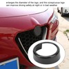 Compatible with Alfa Romeo Giulia Front Grille Emblem Glossy Black