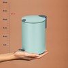 Kela Bin, Metal, Green, one Size