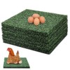 Kalekey 6 Pack Nesting Pads for Chicken Coop, 12"x12" Chicken