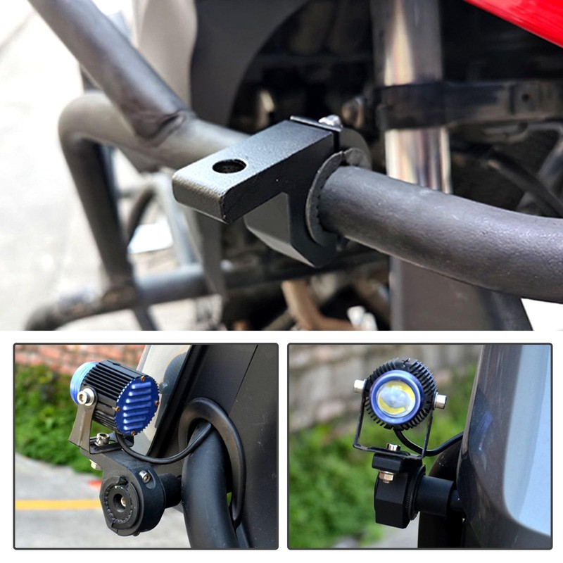 Work Light Bracket, 4 Pieces 15-32 mm Light Bar Mount