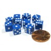 Koplow Games Set of 10 Blue 8mm Six Sided D6