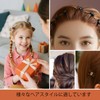 YISCOKO ヘアクリップ 小さめ、ミニ クローヘアクリップ 女性用、収納ケース付き、滑り止めヘアアクセサリー 女性・女の子向け ブラック＆ブラウン (24個)