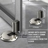 HOOFUS No Magnetic Mechanical Floor Door Stopper,Adjustable Door Holder, for