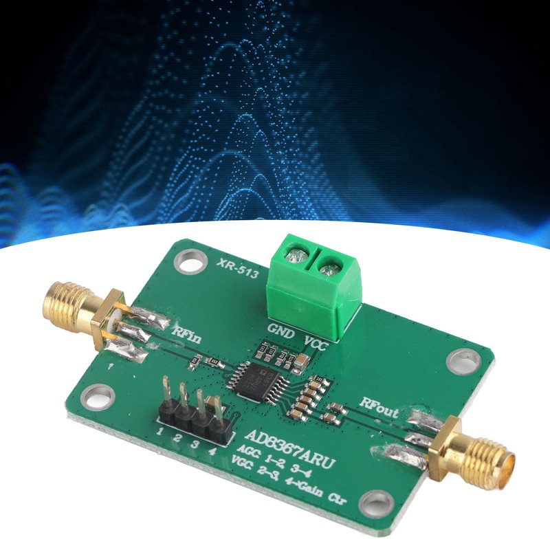 IF Amplifier Automatic Gain Control 0.1 to 500MHz Intermediate Frequency