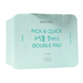 Deweytree Pick & Quick Calming Double Pad, 100 sheets, large capacity sensitive moisture supply / 듀이트리 픽 앤 퀵 카밍풀 뜯어쓰는 더블 패드 100매 대용량 민감성 수분공급