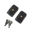 2x Square shape Drawbolt Closure Latch for Guitar Case with