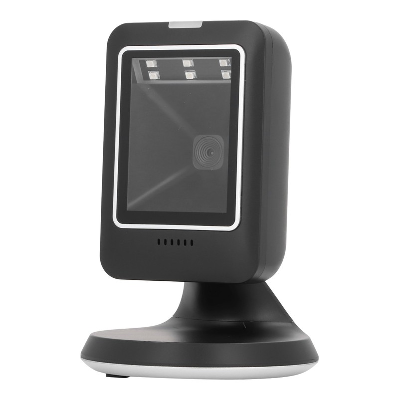 2D Hands Free Barcode Scanner QR Barcode Omnidirectional USB Wired