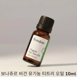 Bonajour 보나쥬르 비건 유기농 티트리 오일 10ml 1개 Bonajour Vegan Organic Tea Tree Oil 10ml 1 piece