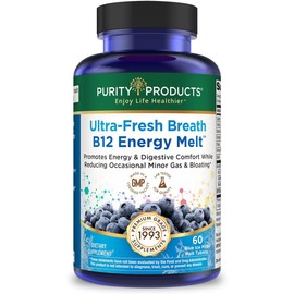 Mint Flavored B12 Energy Chewables – 1000mcg Methylcobalamin with Probiotics, Zinc, Vitamin D3 & Biotin for Energy, Immunity, Digestive & Oral Support – 60 Tablets