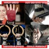 WARM BODY COLD MIND Leather Hand Grips - 3 Finger,