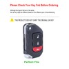 YONUFI Key Fob Cover for Jeep Key Case Full Protector