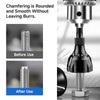 UIHRLM Chamfer Tool, Deburring External Chamfer Tool with 1/4 Inch