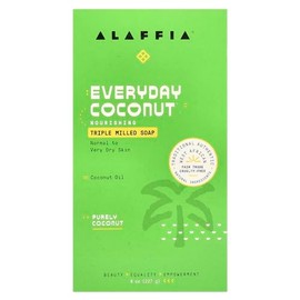 ALAFFIA Everyday Coconut Bar Soap, 8 OZ