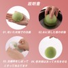 6pcs Konjac Sponge Face Washing Massage Puff Natural Sensitive Baby
