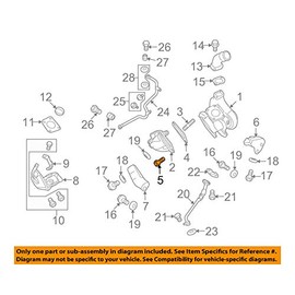 Mitsubishi MN119783 Turbocharger Mount Bolt