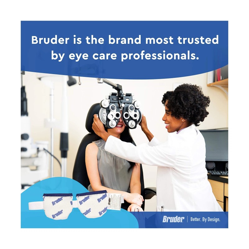 Bruder Moist Heat Eye Compress (Pack of 2) | Microwave