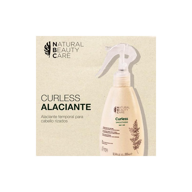NATURAL BEAUTY CARE Curless Smoothing Alaciante Temporal Cabello 300 ml