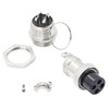 GELRHONR Aviation Plug 4 Pin 16 mm Thread GX16 Aviation