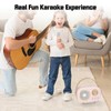 Portable Karaoke Machine for Kids and Adults, Bluetooth Speaker with