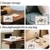 Charging Cable Organiser Bag Funny Travel Makeup Bag Charger Organiser