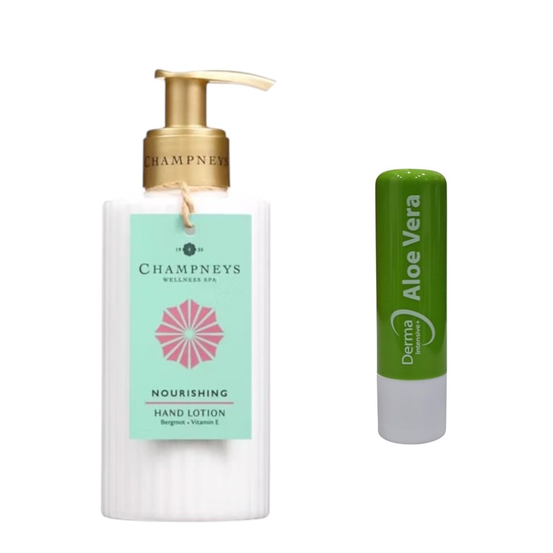 Champneys Nourishing Hand Lotion 250ML Bergamot,Vitamin E With Free Aloe