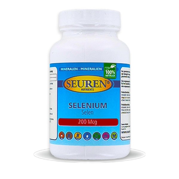 Seuren Nutrients | Selen 200 mcg | 100 Tabletten |