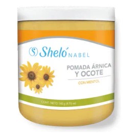 Pomada Arnica Y Ocote Shelo Nabel® 140grs.