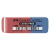 Faber-Castell 187040 Natural Rubber Eraser - Red/Blue