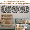 5PCS Moon Phase Wall Decor, Phases of the Moon Wall