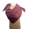 XXL Musselintuch als Schal, Stilltuch, Pucktuch, Sommerdecke zuverwenden (Mauve)