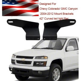 SMD Bracket for 2004-2012 CHEVY COLORADO ROOF MOUNT FOR 42" CURVED LED LIGHT BARS