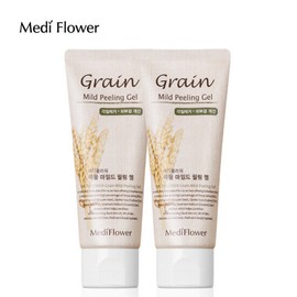 Mediflower 메디플라워 곡물 마일드 필링젤 100mlx2개 Medi Flower Grain Mild Peeling Gel 100ml x 2개