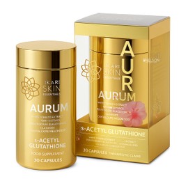 Hikari Skin Essentials Aurum S-Acetyl Glutathione - 30 Capsules