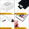 SUPERNIGHT RGB LED Strip Light Remote Controller, 24 Key IR