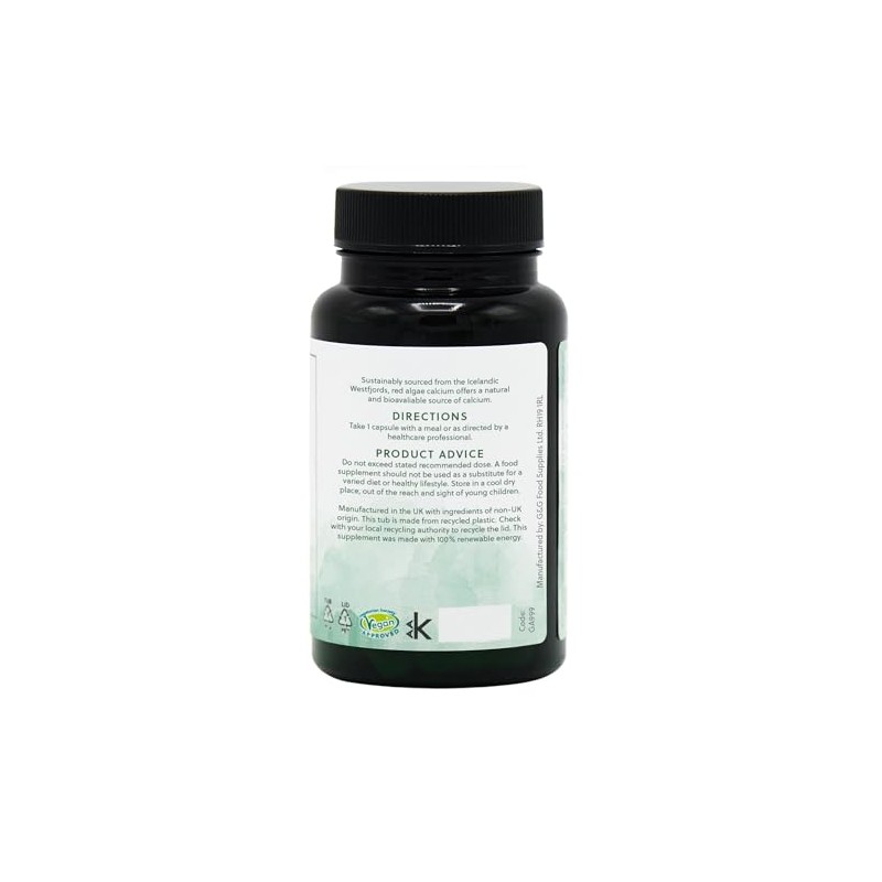 Red Algae Calcium | Natural Source of Calcium | Provides