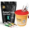 10x Kanülenabwurfbehälter 1,5 Liter von FabaCare, Entsorgungsbehälter für Kanülen, Spritzen