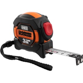 RICHMANN Tape Measure Tape Measure Tape Measure Roll Meter 3 m 5 m 8 m Magnetic Nylon Tape Measure Auto Stop Class 1 (3 m / 16 mm)