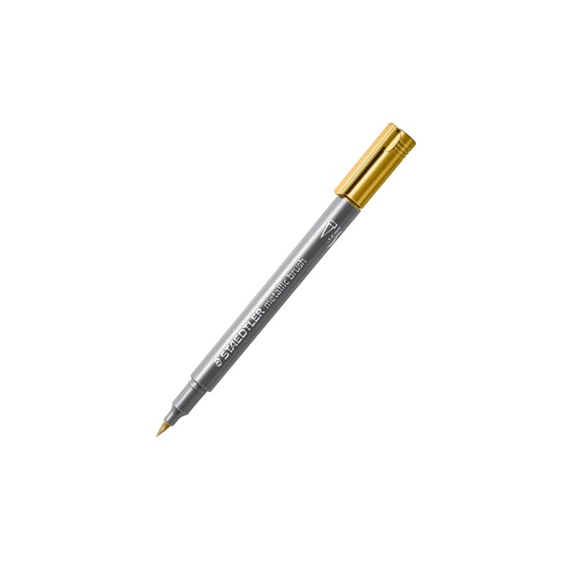 STAEDTLER - Bolígrafos de pincel metálico, 5 unidades