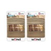 Scunci No-Damage, Color Match Elastics, Blonde, 18-Pcs per Pack (2-Pack)