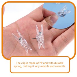 2 Boxes clip nail thumbtack tacks for cork board thumb tacks for bulletin board pushpins clips push tacks clips bulletin board pin wall hanger clips map pin pp little clip bulk