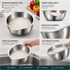Stainless Steel Rice Washing Bowl for Kitchen Prep – 2-in-1