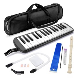 Quick Life Buy Melódica 32 Teclas Kit Escolar Con Bolsa Flauta Regalo Músic