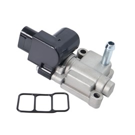 1ST Idle Air Control Valve IACV with Gasket Fits for Honda Accord Odyssey Pilot CR-V, for Acura CL TL MDX V6 3.0L 3.2L 3.5L Replace OE: 16022P8AA01 16022PPAA11