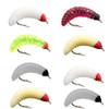 Qievcrme Fly Fishing Flies Assortment Kit-40/72/102pcs Fly Fishing Lures with