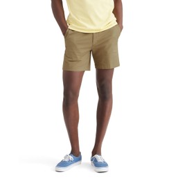 Dockers Men's Ultimate Straight Fit Supreme Flex 6" Shorts, Harvest Gold, 33