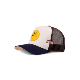 Coastal Trucker Cap Surf and Smile Khaki, Khaki/Navy